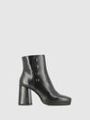 Botins com Fecho em Preto